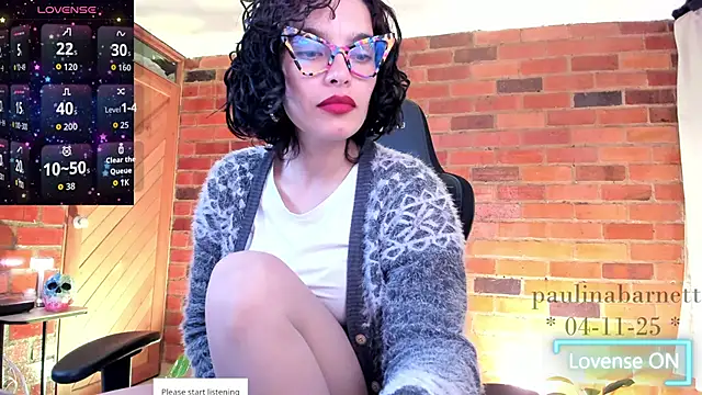 Snapshot of paulinabarnett- chatting on November 5, 2025, 2:55 am paulinabarnett- online show from November 5, 2025, 2:55 am