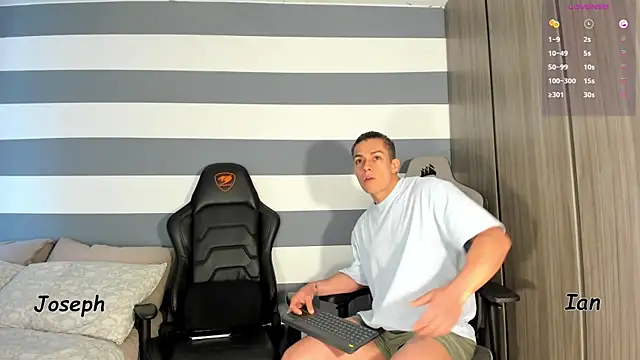 Snapshot of ianandjosephx chatting on October 12, 2025, 2:38 pm ianandjosephx online show from October 12, 2025, 2:38 pm