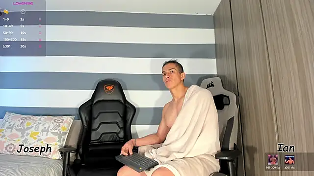 Snapshot of ianandjosephx chatting on January 13, 2026, 2:00 pm ianandjosephx online show from January 13, 2026, 2:00 pm