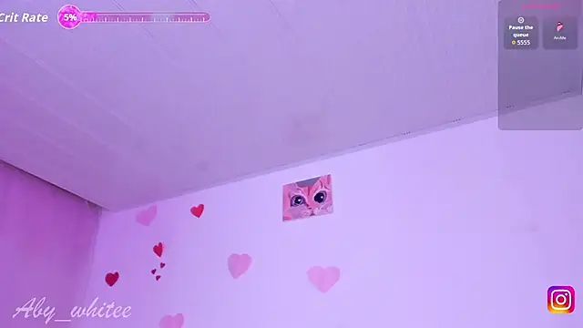 Snapshot of AbyWhitee chatting on October 3, 2025, 12:13 pm AbyWhitee online show from October 3, 2025, 12:13 pm