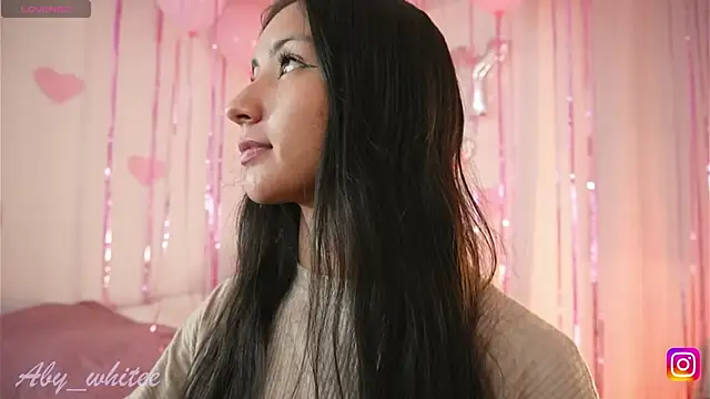 Snapshot of AbyWhitee chatting on October 17, 2025, 4:48 am AbyWhitee online show from October 17, 2025, 4:48 am