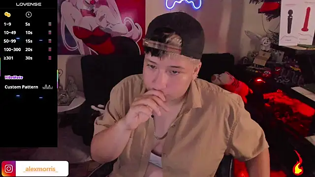  AlexMorris online show from October 30, 2025, 6:59 am