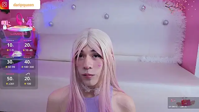 DaripQueen online show from November 14, 2025, 3:22 pm