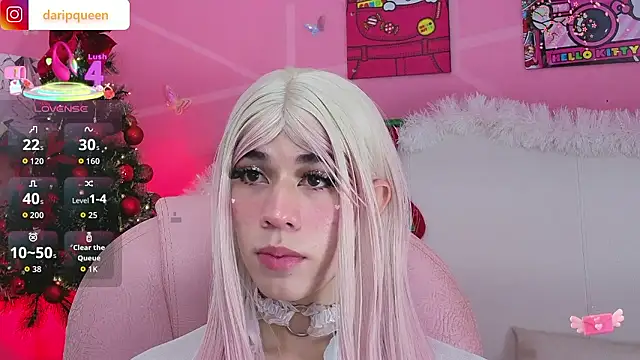 DaripQueen online show from January 6, 2026, 2:32 pm