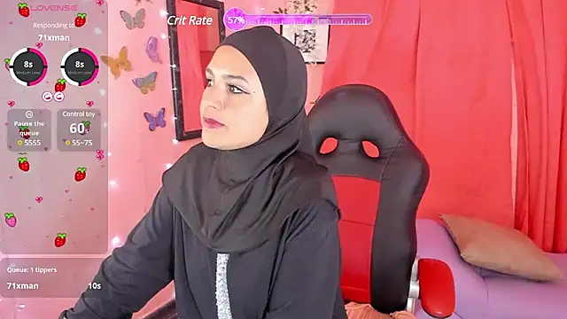 Snapshot of AliaAsad chatting on February 20, 2025, 12:15 pm AliaAsad online show from February 20, 2025, 12:15 pm