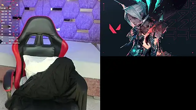 LunaAridi online show from December 21, 2025, 9:00 pm