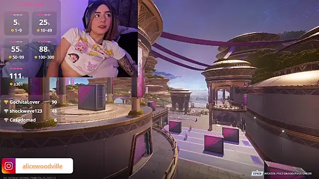 Alice woodville online show from February 13, 2025, 9:49 pm