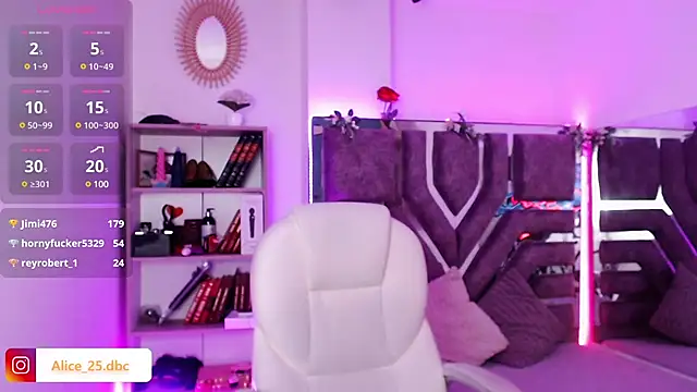 AliceWalker 11 online show from January 20, 2025, 5:15 am