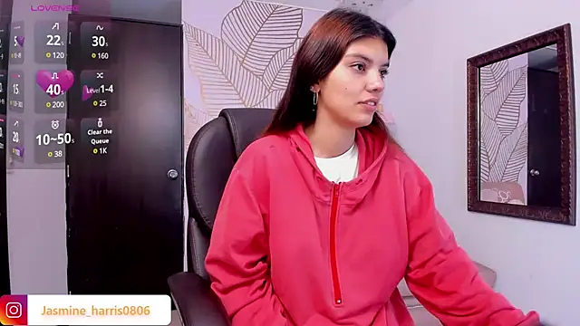 Snapshot of JasmineHarris chatting on March 13, 2025, 11:51 am JasmineHarris online show from March 13, 2025, 11:51 am