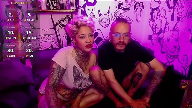 Snapshot of tatouagendecouple chatting on December 5, 2024, 8:33 am tatouagendecouple online show from December 5, 2024, 8:33 am