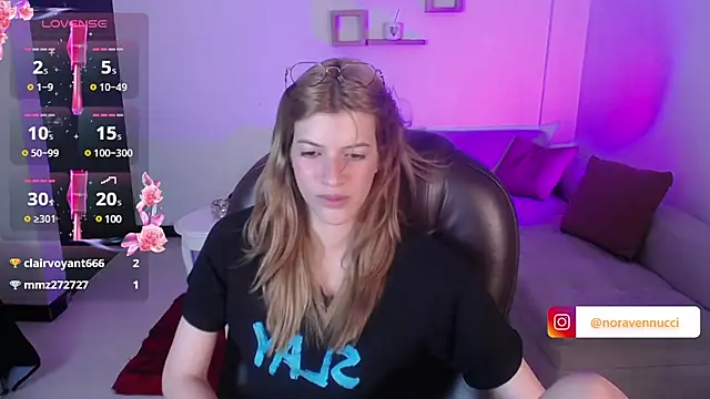 Nora Vennucci online show from February 7, 2025, 9:48 pm