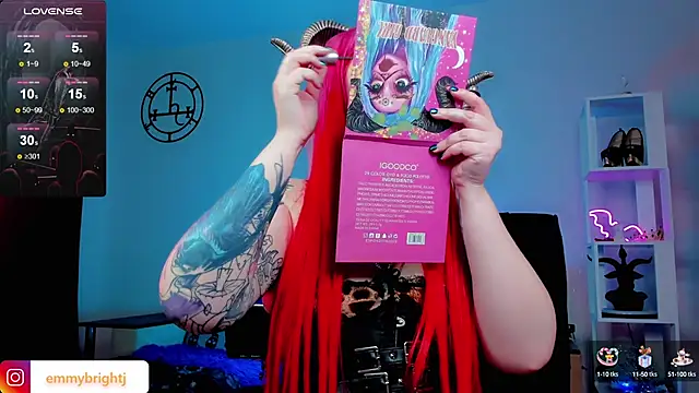 Emmybrightj  online show from January 10, 2025, 12:06 am