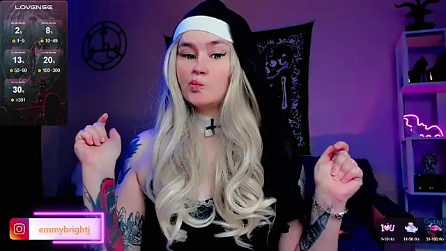 Emmybrightj  online show from March 10, 2025, 1:01 am