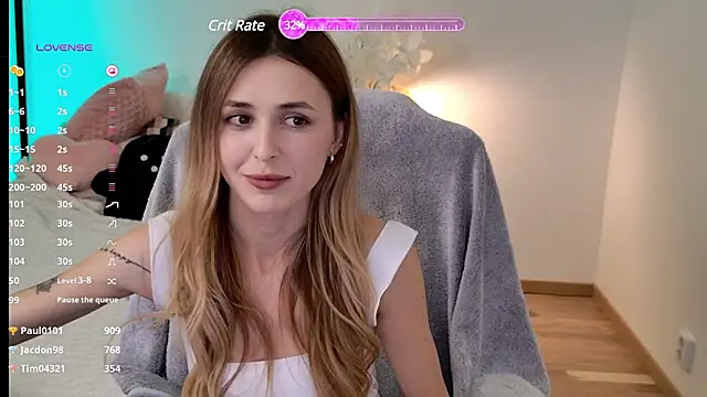 Sophie Enzo online show from January 1, 2025, 1:26 am