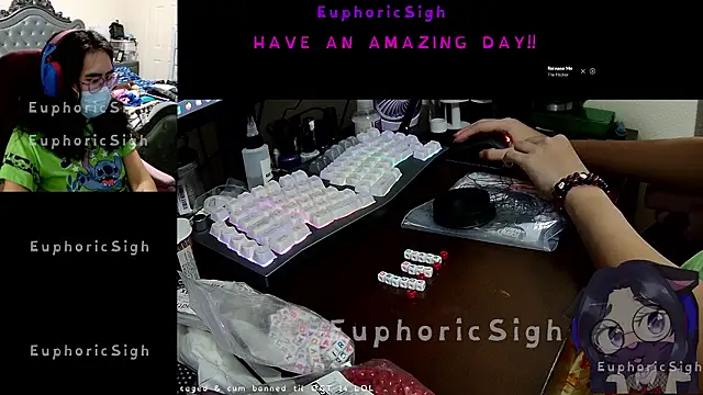 EuphoricSigh online show from July 12, 2026, 2:46 am