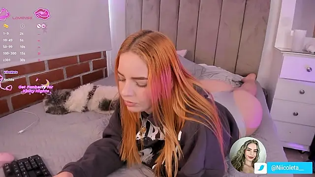 Niicoleta online show from January 11, 2026, 7:08 pm