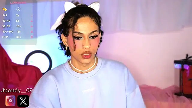 Abby bella09 online show from March 16, 2025, 8:10 am