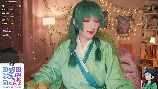 koshkasenpai online show from January 8, 2026, 5:04 pm