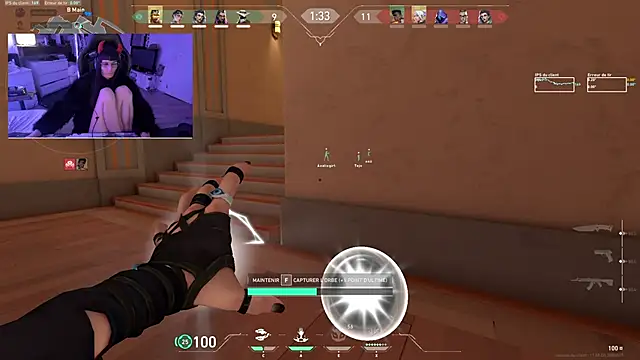 CeriseLapine online show from October 17, 2025, 10:01 pm