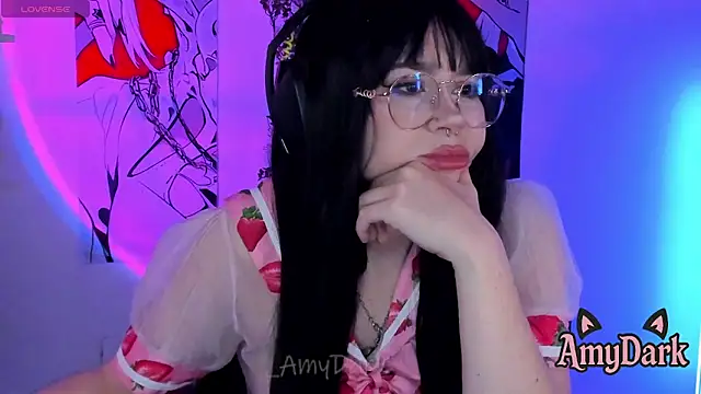  AmyDark online show from April 23, 2026, 4:09 pm