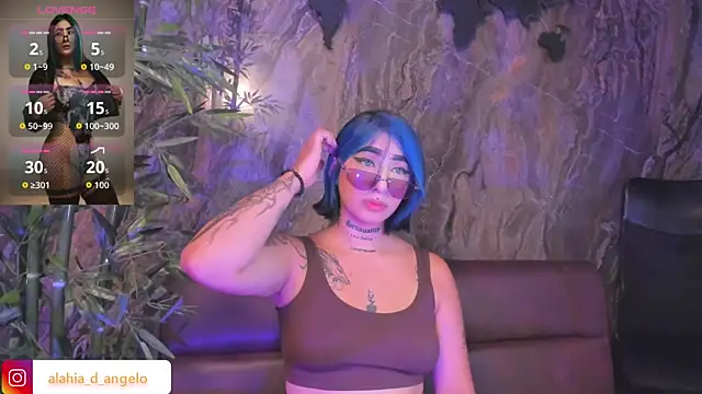 Alahia Dangelo online show from December 14, 2025, 2:22 pm