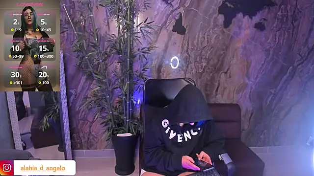 Alahia Dangelo online show from February 22, 2026, 6:46 am