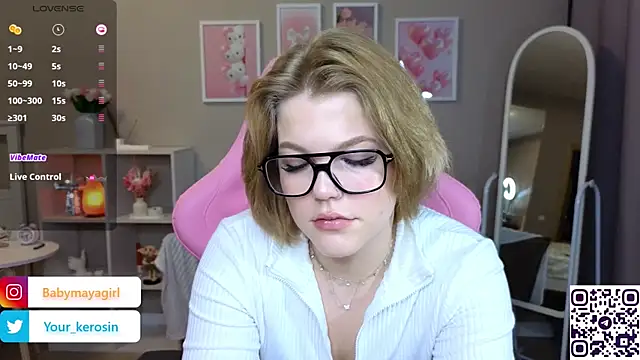 Maya Rave online show from January 23, 2025, 3:26 am