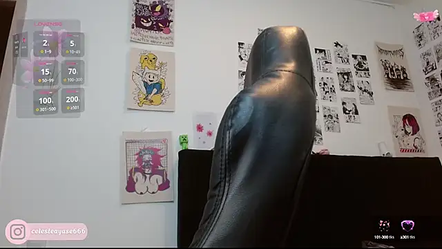 Snapshot of CelesteAyase chatting on October 1, 2025, 1:33 am CelesteAyase online show from October 1, 2025, 1:33 am