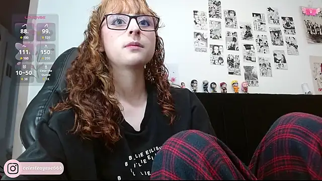 Snapshot of CelesteAyase chatting on October 2, 2025, 2:07 am CelesteAyase online show from October 2, 2025, 2:07 am