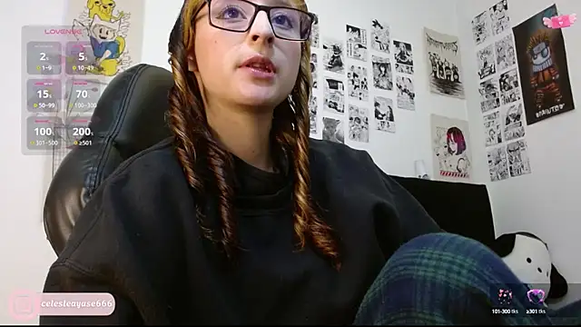 Snapshot of CelesteAyase chatting on October 4, 2025, 1:14 am CelesteAyase online show from October 4, 2025, 1:14 am