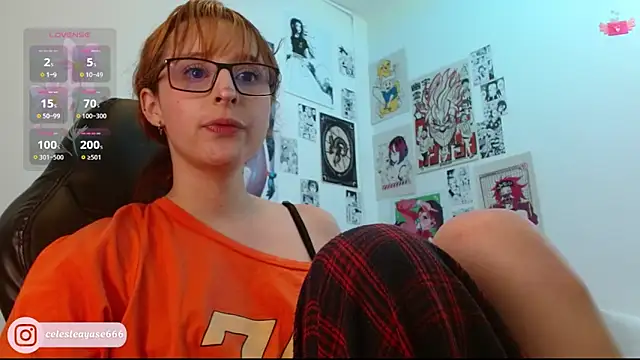 Snapshot of CelesteAyase chatting on October 24, 2025, 4:31 am CelesteAyase online show from October 24, 2025, 4:31 am