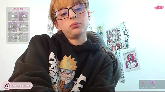 Snapshot of CelesteAyase chatting on October 29, 2025, 2:25 am CelesteAyase online show from October 29, 2025, 2:25 am