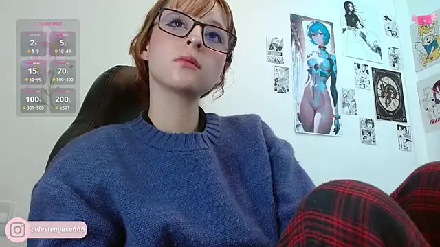 Snapshot of CelesteAyase chatting on November 12, 2025, 1:39 am CelesteAyase online show from November 12, 2025, 1:39 am