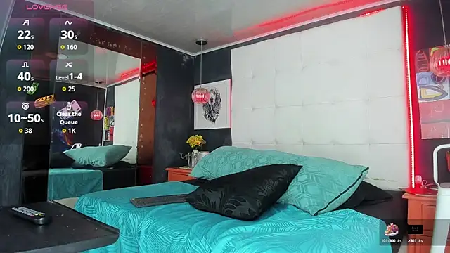 Pandora Rey2 online show from October 9, 2025, 2:15 pm