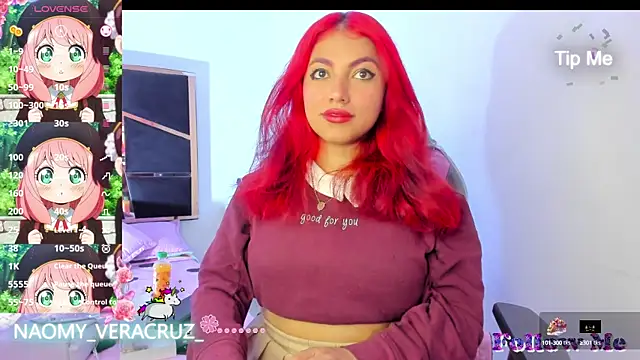 Snapshot of Naomy_veracruz_ chatting on January 21, 2025, 1:32 pm Naomy veracruz online show from January 21, 2025, 1:32 pm