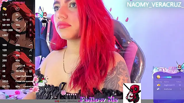 Snapshot of Naomy_veracruz_ chatting on February 25, 2025, 4:00 pm Naomy veracruz online show from February 25, 2025, 4:00 pm