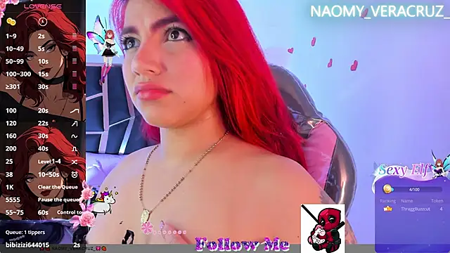 Snapshot of Naomy_veracruz_ chatting on February 26, 2025, 1:19 pm Naomy veracruz online show from February 26, 2025, 1:19 pm