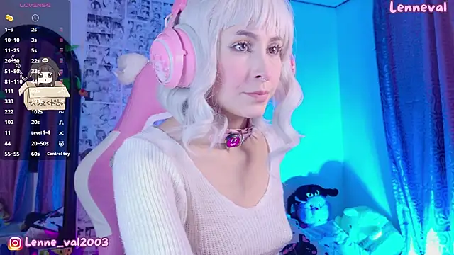 Lenneval1 online show from January 12, 2026, 3:34 am