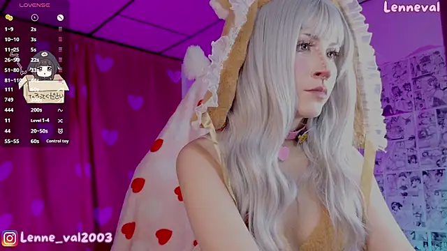 Lenneval1 online show from April 3, 2026, 4:10 am