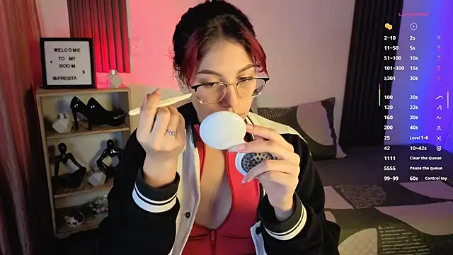 Fresita Rosita online show from September 29, 2025, 4:23 pm