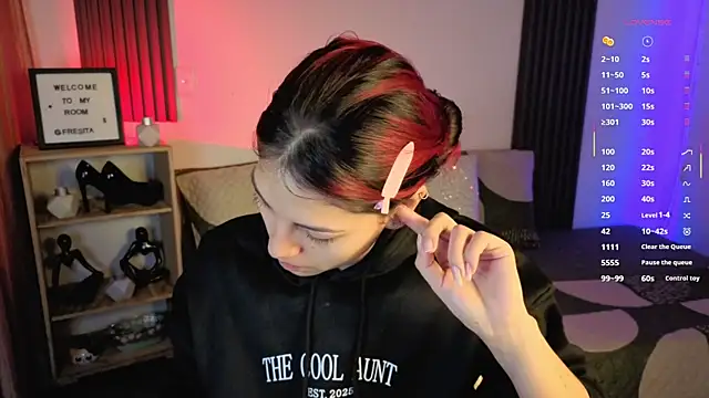 Fresita Rosita online show from October 3, 2025, 12:46 pm