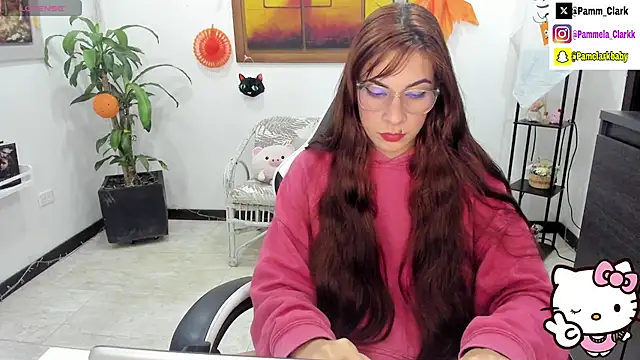 Snapshot of Pammela_Clarkk chatting on October 10, 2025, 2:32 am Pammela Clarkk online show from October 10, 2025, 2:32 am
