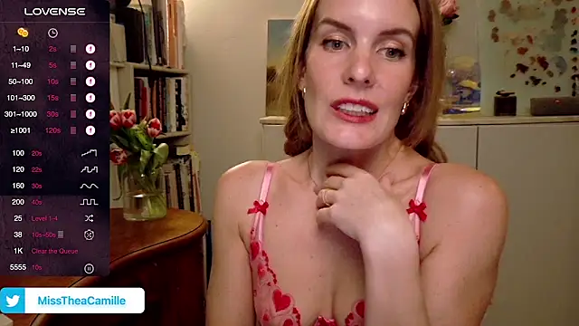 Snapshot of MissTheaCamille chatting on March 22, 2025, 11:31 pm MissTheaCamille online show from March 22, 2025, 11:31 pm