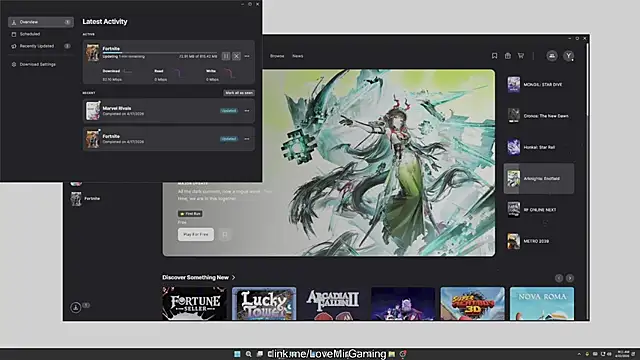 lovemirgaming online show from April 22, 2026, 1:12 pm