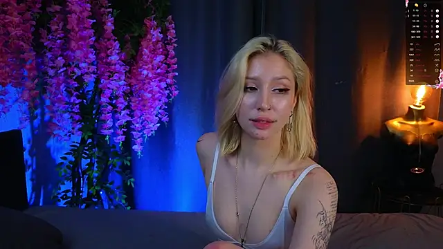 SallyCha online show from February 20, 2025, 2:40 am