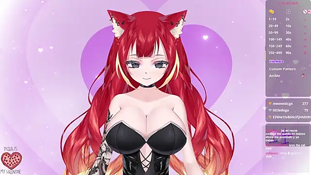 Snapshot of LewdKira_VT chatting on February 10, 2025, 1:33 pm LewdKira VT online show from February 10, 2025, 1:33 pm