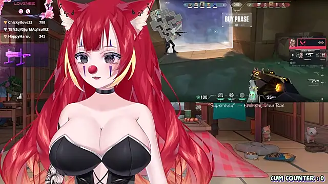 Snapshot of LewdKira_VT chatting on March 14, 2025, 10:18 am LewdKira VT online show from March 14, 2025, 10:18 am