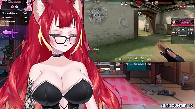 Snapshot of LewdKira_VT chatting on March 19, 2025, 10:55 am LewdKira VT online show from March 19, 2025, 10:55 am
