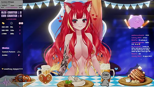Snapshot of LewdKira_VT chatting on September 25, 2025, 3:27 pm LewdKira VT online show from September 25, 2025, 3:27 pm