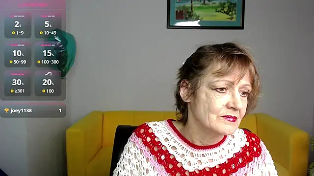 Snapshot of SexyGrandma_ chatting on February 24, 2025, 2:15 pm SexyGrandma online show from February 24, 2025, 2:15 pm